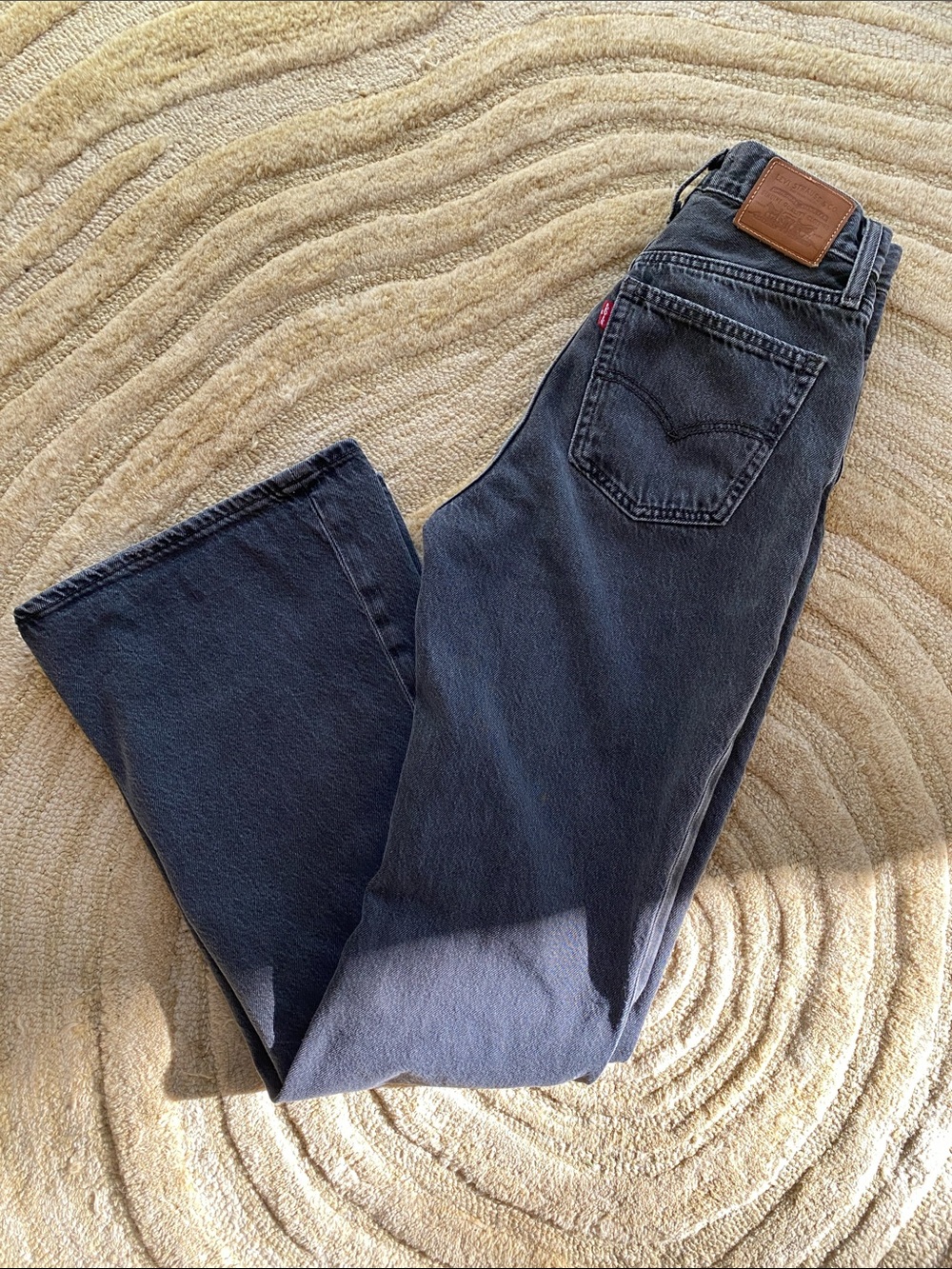 Levi's Women's Black Wide Leg Jeans